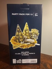 30 Count Happy New Year Party Pack for 10 People ANY YEAR