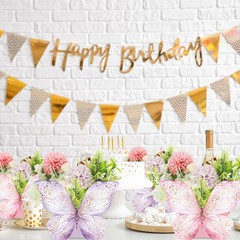 12 Pcs Butterfly Centerpieces for Tables Butterfly Party Favor