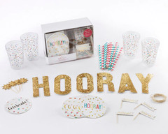 Party In A Box – Fun Confetti – Party Supply 50 Piece Set