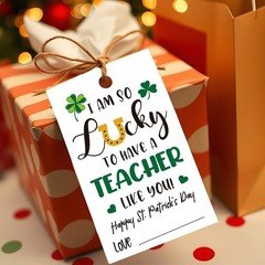 St Patricks Day Party Supply Lot 30pc Decor Set 50 Teacher Gift Tags Guinness