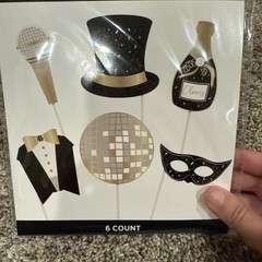 Happy New Year Photo Props Kit (6 count of props)- NEW