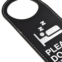 1*Do Not Disturb Signs Door Knobs Hanger Pendant Cleaning Label Make Up Room