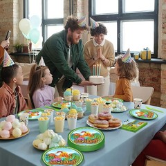 Dinosaur Party Decorations, Dinosaur Birthday Party Supplies for Kids Include…