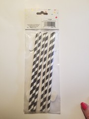 Video Gaming Party Paper Straws Game Controller 3 Packs of 6 Total of 18