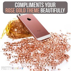 2 Pack – Luxury Rose Gold Diamond Party & Wedding Decorations: Sparkling Conf…