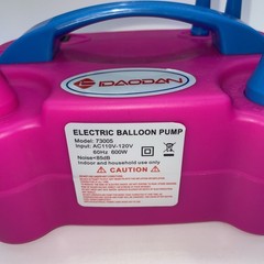 Balloon Pump Electric, Portable Automatic Dual Nozzle Inflator 110V 600W