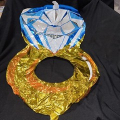 Giant Diamond Ring Balloon Bachelorette/ Wedding