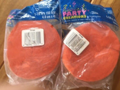 2 PARTY CREATIONS HALLOWEEN PARTY ORANGE CREPE SUPER STRAMERS 150 FEET LONG NEW