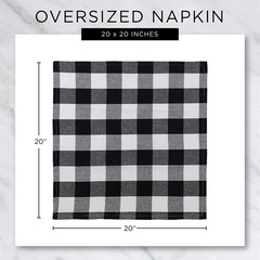 Halloween Party Tabletop Decor, Reusable & Machine Washable Cotton Fabric, Napki