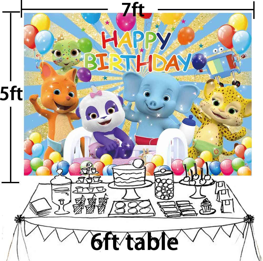 Word Party Party Decor Birthday Decor Backdrop Banner Background Birthday Gift