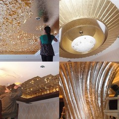 300 Pcs Imitation Gold Foil Metallic Leaf Craft Embossing Crafting