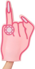 Bachelorette Party Gift Foam Finger XL Engaged Bride To Be Bridal Shower