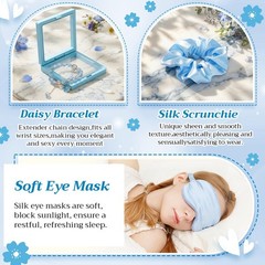 73 Pcs Spa Sleepover Party Supplies – Slumber Party Favors, Eye Mask, Hair Ties,