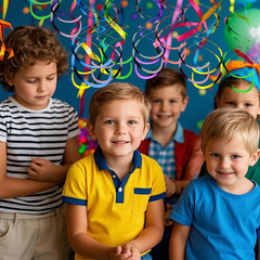 40PC Colorful Ceiling Decorations Hanging Swirl Decorations Hanging Plastic Stre