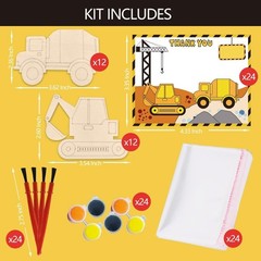 Construction Party Favors 24 Pcs Construction Birthday Party Supplies Constru…