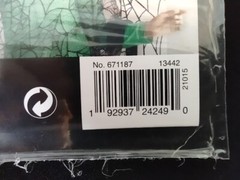 Lot (4) 3pc Plastic Spider Web Design Halloween Party Decorations Clear 11×65″