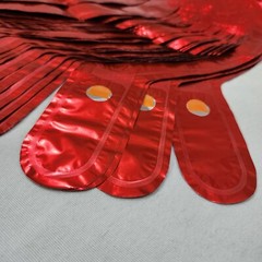 Valentines Day Balloons Tassel Garland Banner Party Supplies Decorations Set,Red