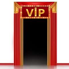 VIP Party Decorations Sign Red Carpet Party Decorations VIP Stage Entrance Si…