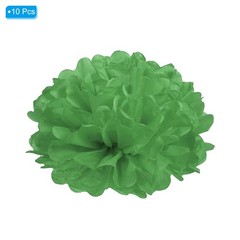 4″ Tissue Pom Poms Flowers, 10 Pack Flower for Wedding Bridal Shower Bachelor…