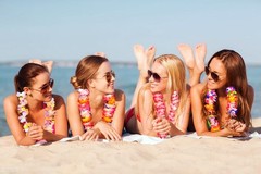200 PCS Hawaiian Leis Neck Vibrant Colors Assortment for Luan Party Tropical …