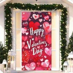 Valentine’s Day Door Hanging Decor Party Supplies for Front Door Indoor Outdoor