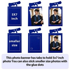 Graduation Decorations 2026 Class of 2026 Graduation Photo Banner Pre-Strung …