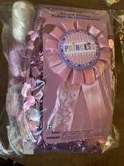 Disney Princess Birthday Party Decorations Figurines, Favors, Garland Pink Pin