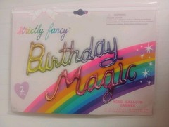 Birthday Magic Balloon Banner
