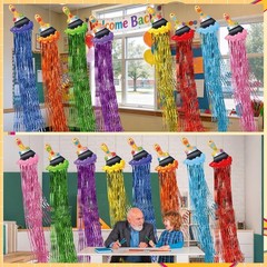 8 Pcs Art Paint Party Decoration Back to Paint Brush Hanging Decorations with…