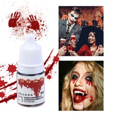 5ml Halloween Fake Blood Stage Fancy Dress Theatrical Makeup Vampire MOUTH SAFE