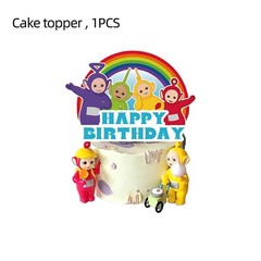 Teletubbies Theme Party Decorations and Utensils -145pcs set For 20 Guests