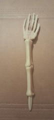 1pcs Skeleton Hands Decor cosplay Funny Halloween Skull Arm Hands free ship