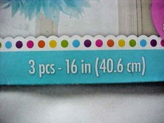 Fluffy Blue Paper Hanging Decorations 3 In Package 16 Inches It’s A Boy Idea NEW