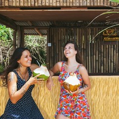 2Pcs Luau Grass Table Skirt 108x30in Hawaiian Party Decor