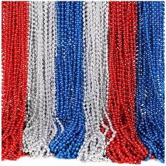 Patriotic Independence Day Necklaces 120pcs