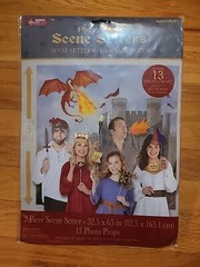 Medieval Photo Booth Scene Setters 13 Photo Props Dragons Knights Party