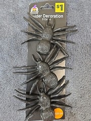 Bulk Halloween Decorations Set of 24 Kits, Skeletons/Spiders/Pumpkin Party Pack.