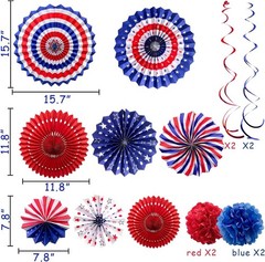 4th of july Decorations , 250th Anniversary Decorations, suitable for Nationa…