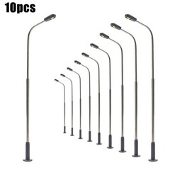 1:50 Scale Model Railway Lamp DC/AC 3V Kit Lightweight Post Street Warm White