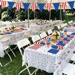 All-in-One Disposable Patriotic Party Set for Independence Day Celebrations