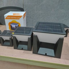 Outdoor Solar Base Light Energy Saving LED Path Light for Garden Patio