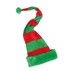 Funny Long Santa Hat Comical Christmas Party Costume Accessory for Adults Kids