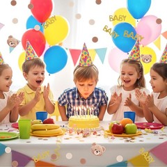 We Can Bearly Wait Baby Shower Neutral Gender Reveal Table Confetti 200 PCS