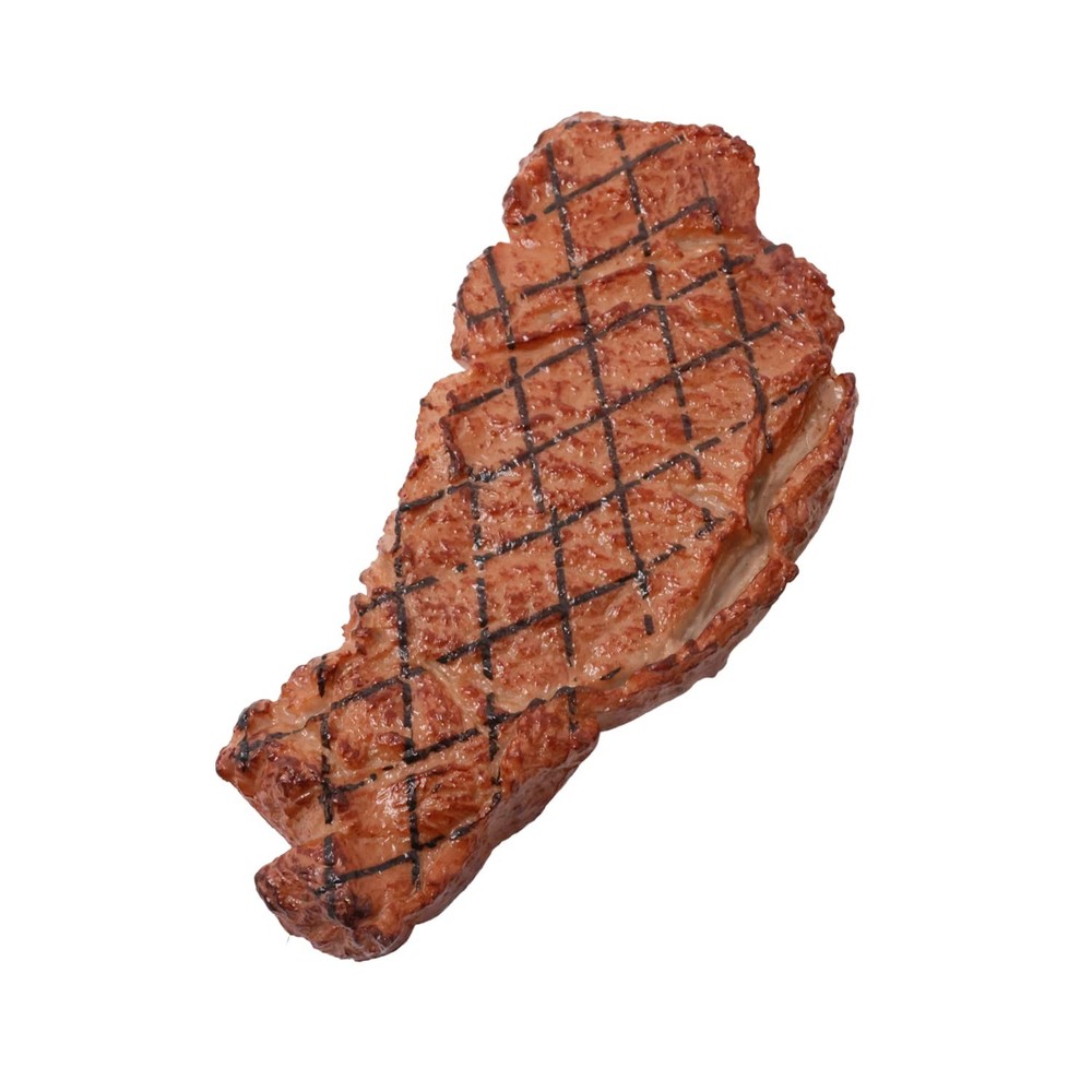 1PCS Fake Steak Plastic Artificial Roast Beef Food Model Ornament Lifelike Co…