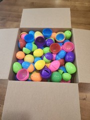 3+ LBS Variety Plastic Easter Eggs For Candy 🍬 Stuffers Large & Small Sizes