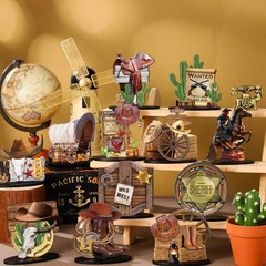 12 Pcs Western Centerpieces Wild West Party Decorations 3.94 Inches Christmas