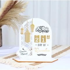 Ramadan Calendar Countdown Decorations for Home Eid Mubarak