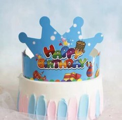 Quality 10pcs Cute Birthday Party Crown Headdress Adjustable Unisex Hat Costume