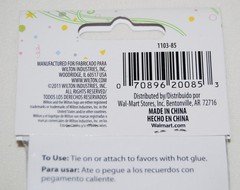 New 3X Wilton Multicolor Plastic Baby Bottle Baby Shower Party Favors 60ct Total
