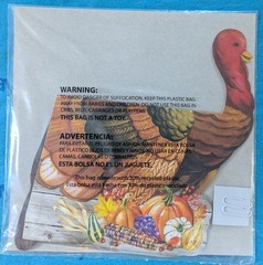 Way To Celebrate Thanksgiving Honeycomb Turkey Centerpiece 1 Piece New